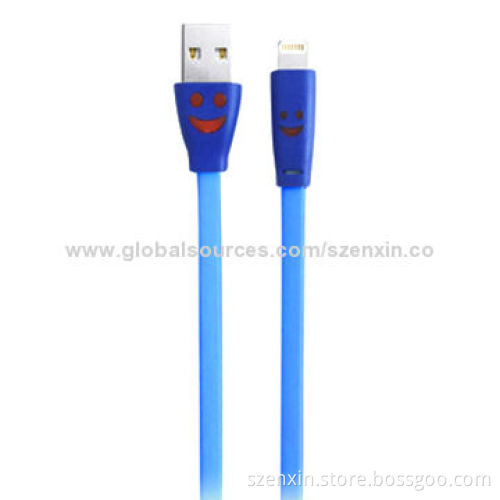 Smile charging and data cable for iPhone 5/5c/5s